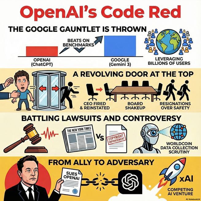 OpenAI Code Red Crisis - Sam Altman Emergency Declaration